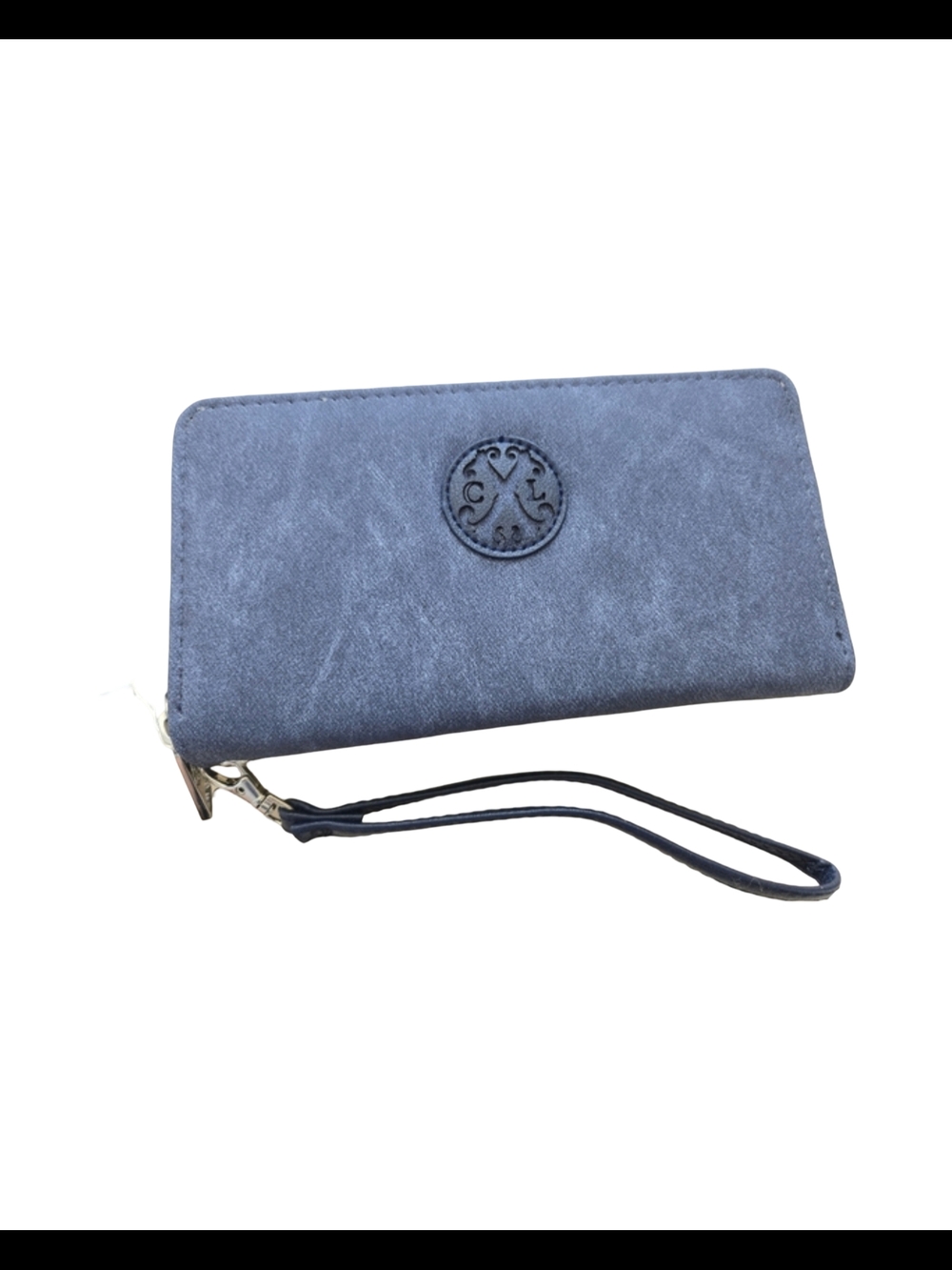 NWT CXL Blue Denim Phone Crossbody wristlet